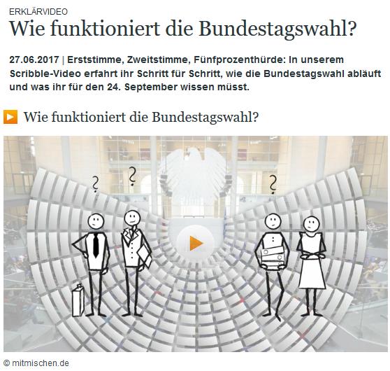 Screenshot von mitmischen.de